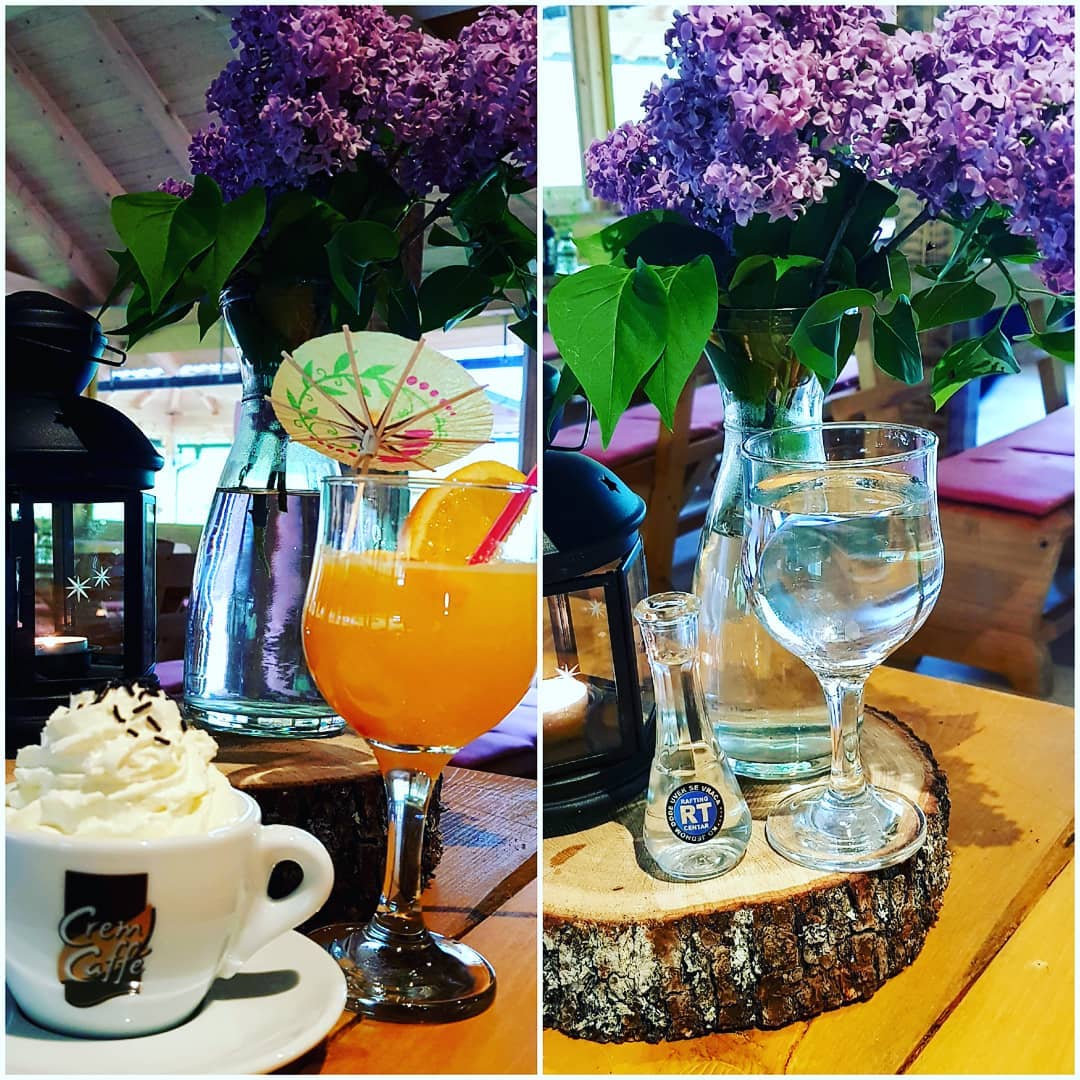Kafa sa ceđenom pomorandžom / kafa sa čašicom domaće rakije?